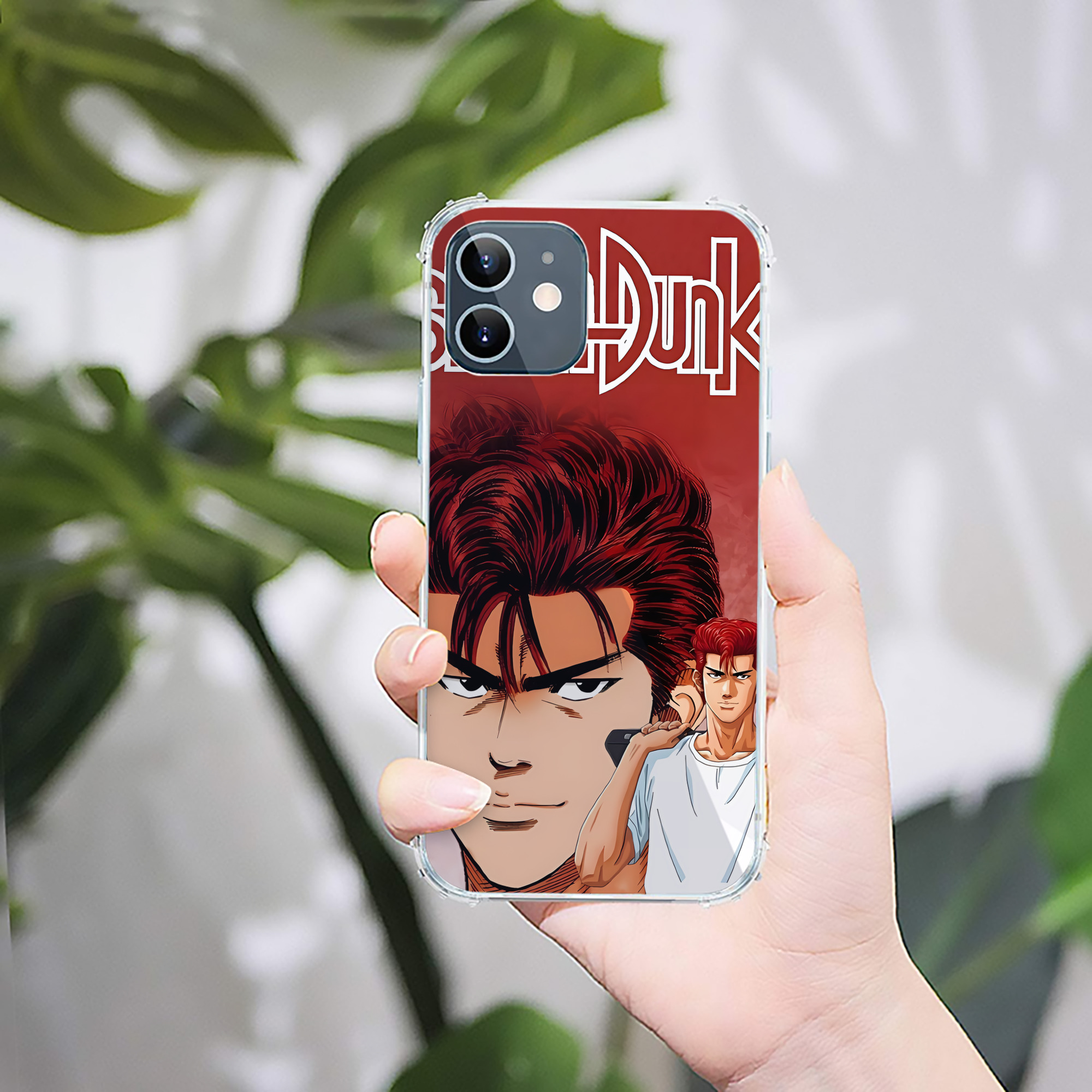 （画像用） SLAM DUNK／スラムダンク 【iPhone 12シリーズ対応】透明スマホケース（クリアソフトケース）